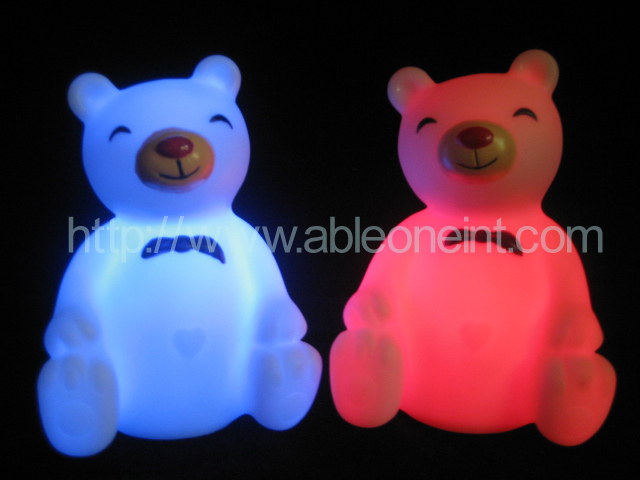 PVC Bear Shape Light